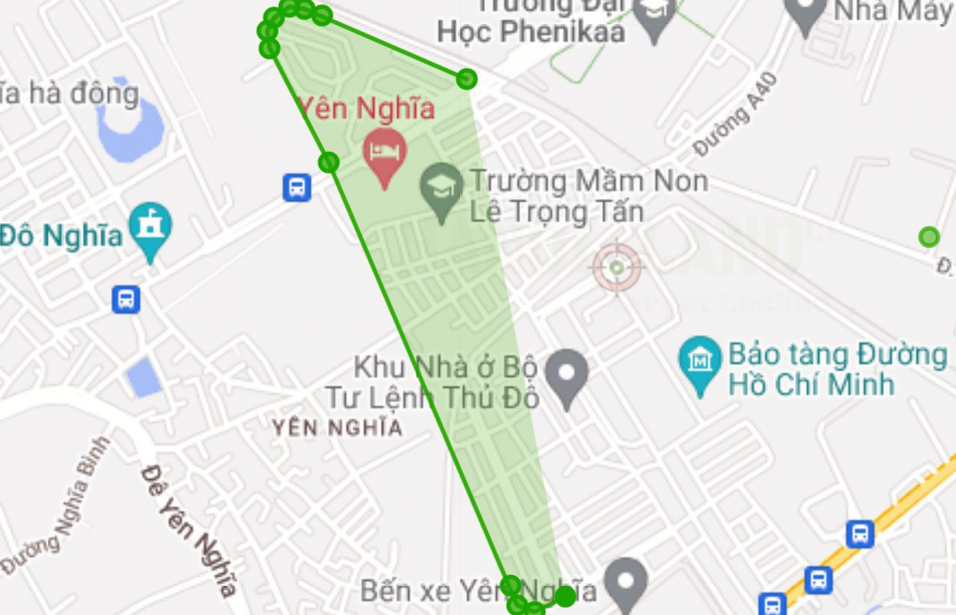 Đường sẽ mở theo quy hoạch ở phường Yên Nghĩa, Hà Đông, Hà Nội (phần 4)