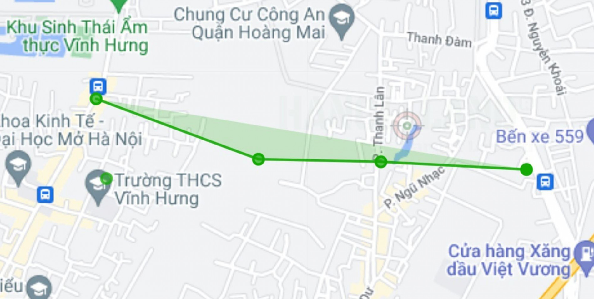 Đường sẽ mở theo quy hoạch ở phường Vĩnh Hưng, Hoàng Mai, Hà Nội (phần 5)