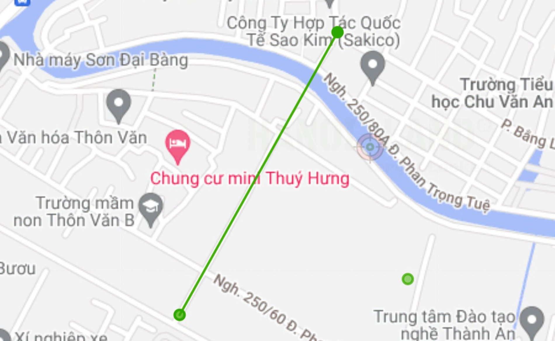 Đường sẽ mở theo quy hoạch xã Thanh Liệt, Thanh Trì, Hà Nội (phần 1)