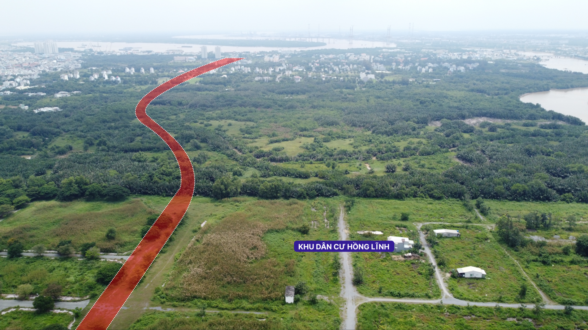 Toàn cảnh 3 tuyến đường lớn sẽ mở theo quy hoạch ở huyện Nhà Bè