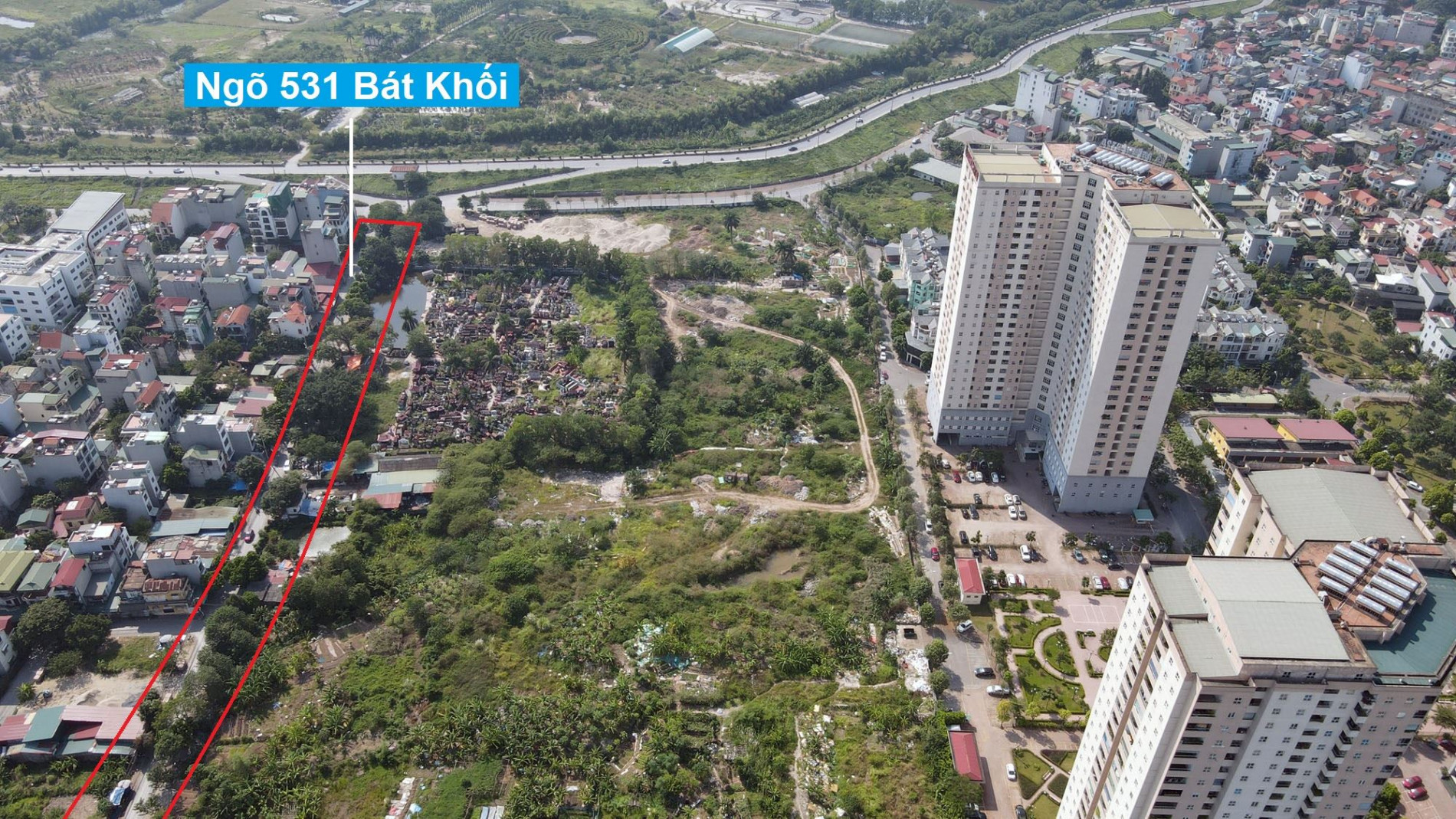 Đường sẽ mở theo quy hoạch ở phường Thạch Bàn, Long Biên, Hà Nội (phần 3)