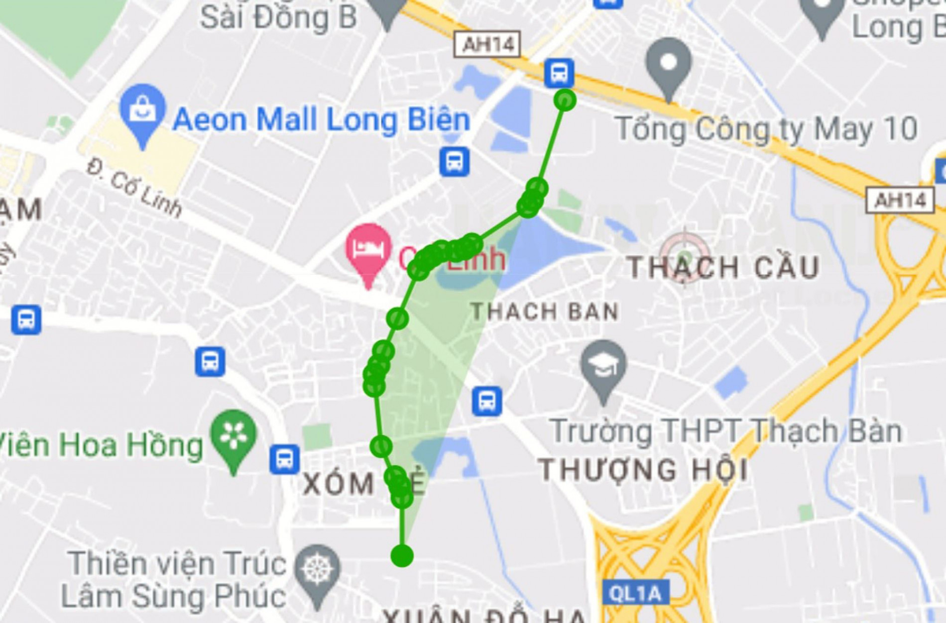 Đường sẽ mở theo quy hoạch ở phường Thạch Bàn, Long Biên, Hà Nội (phần 3)