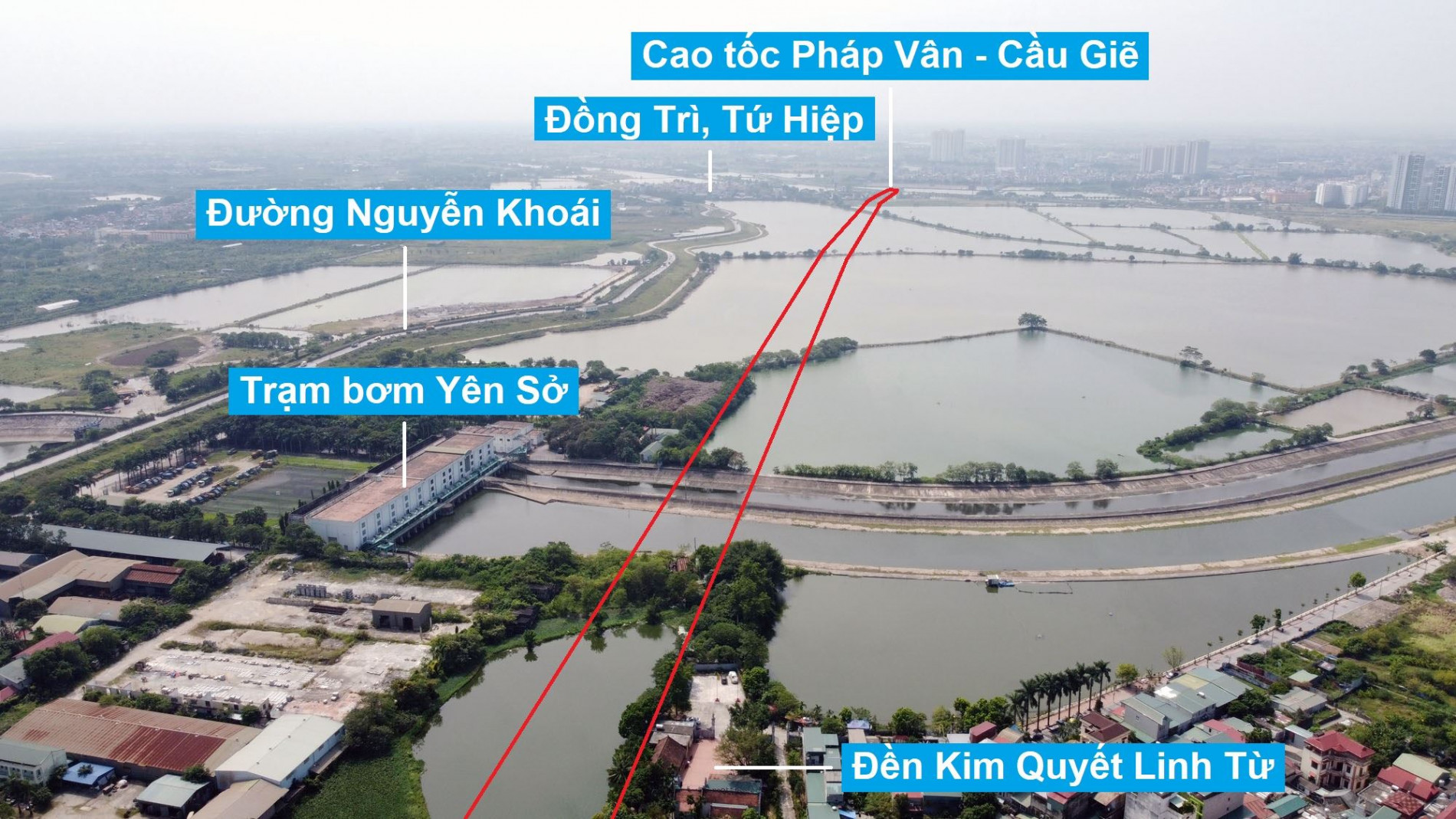 Đường sẽ mở theo quy hoạch ở phường Yên Sở, Hoàng Mai, Hà Nội (phần 6)