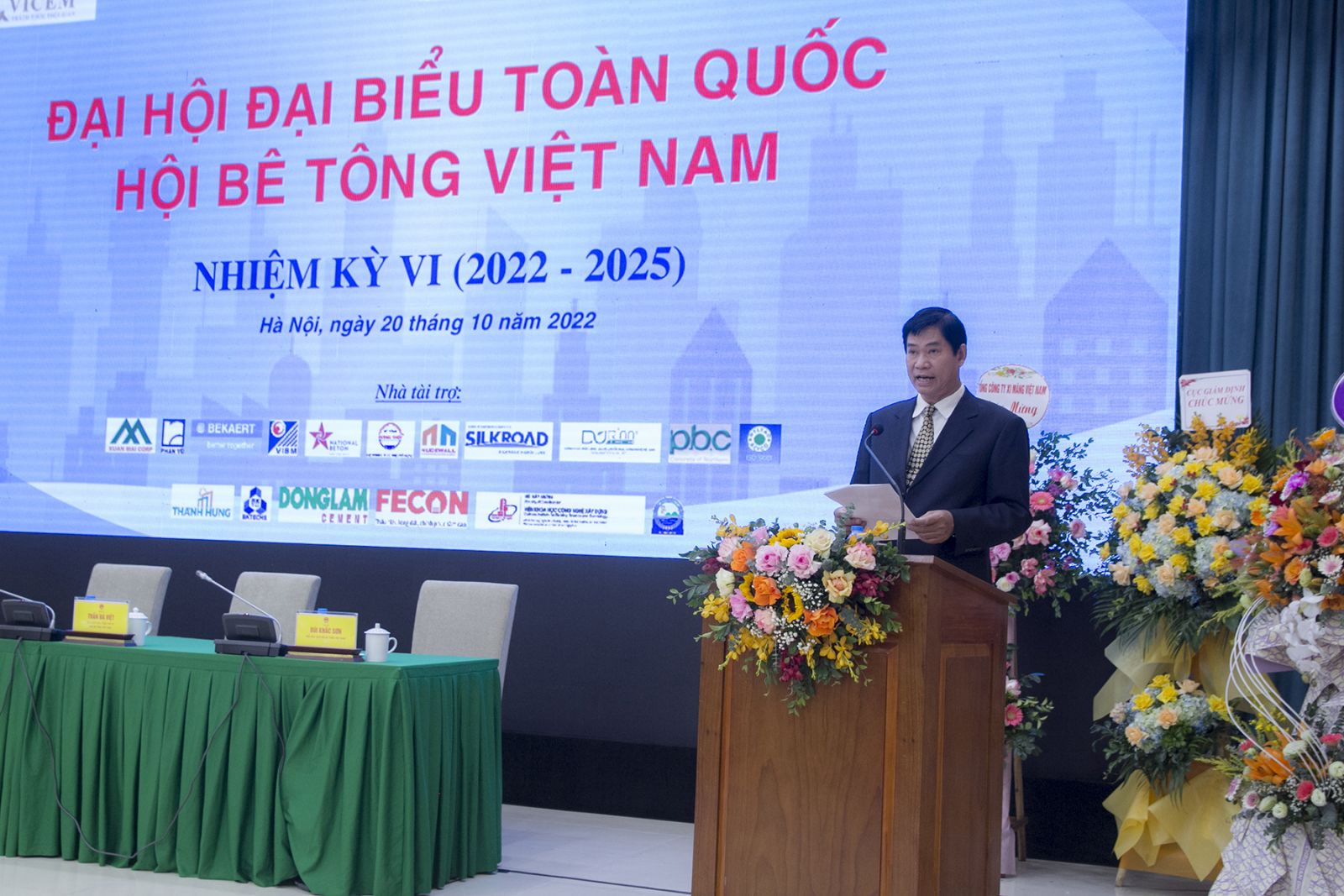 Thứ trưởng Lê Quang Hùng làm Chủ tịch Hội Bê tông Việt Nam nhiệm kỳ 2022-2025