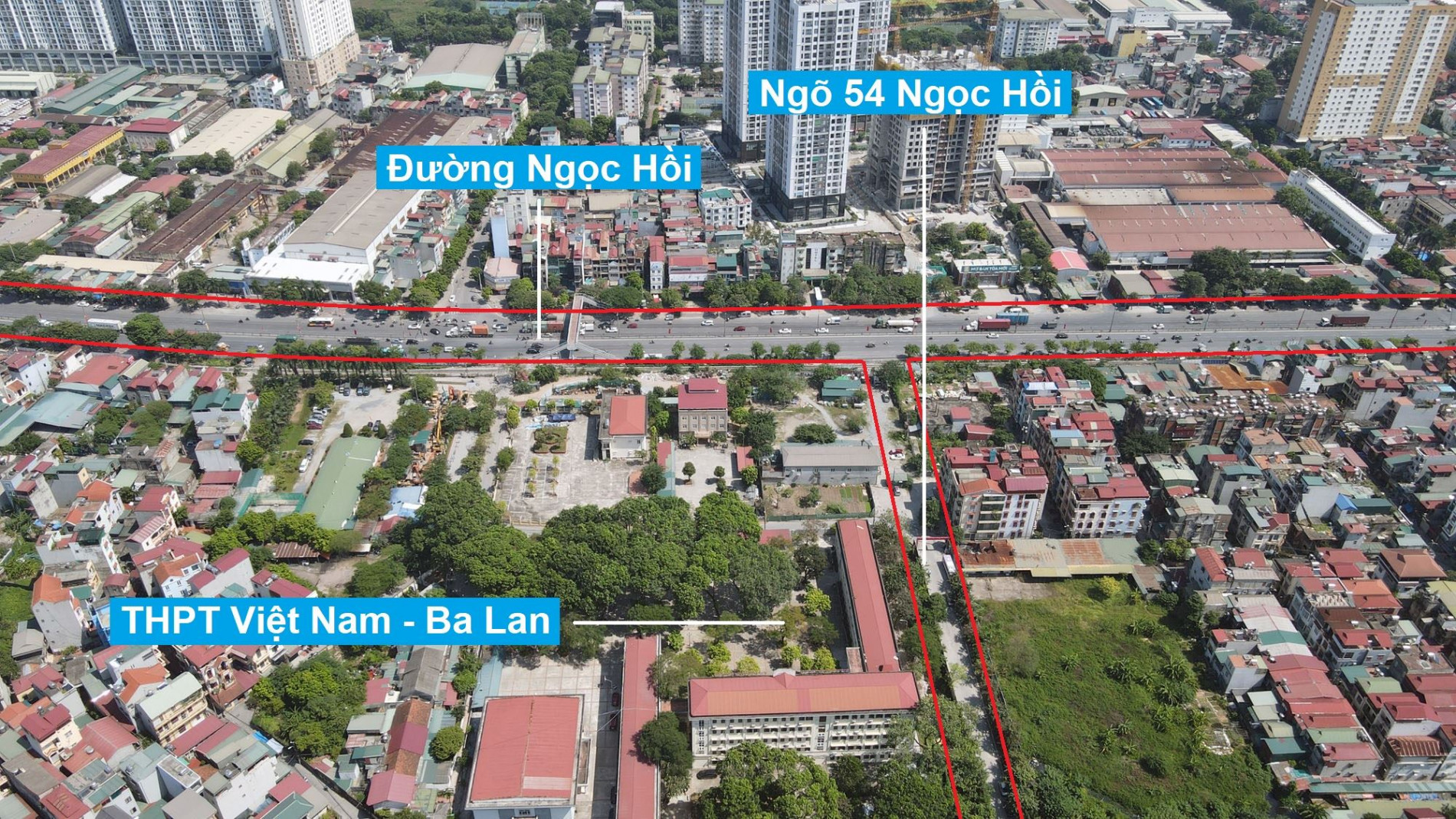 Đường sẽ mở theo quy hoạch ở phường Hoàng Liệt, Hoàng Mai, Hà Nội (phần 8)