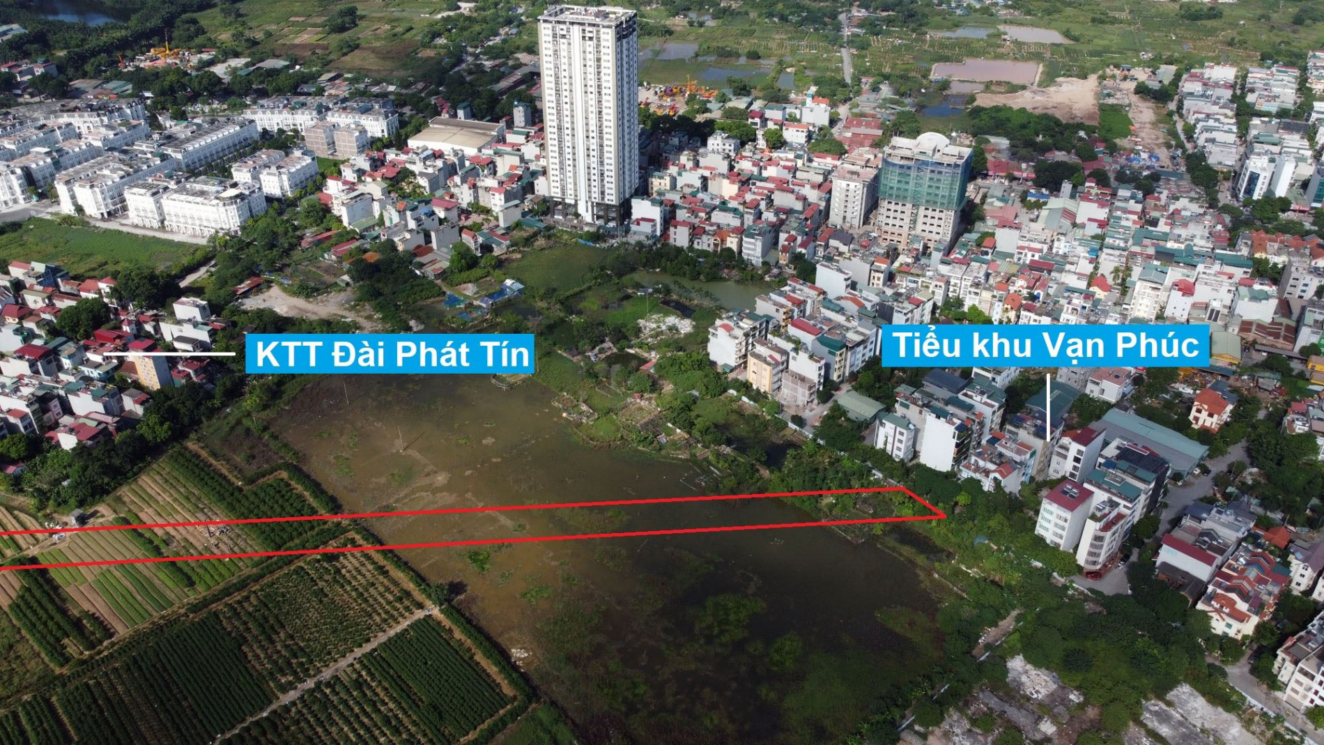 Đường sẽ mở theo quy hoạch ở phường Đại Mỗ, Nam Từ Liêm, Hà Nội (phần 1)