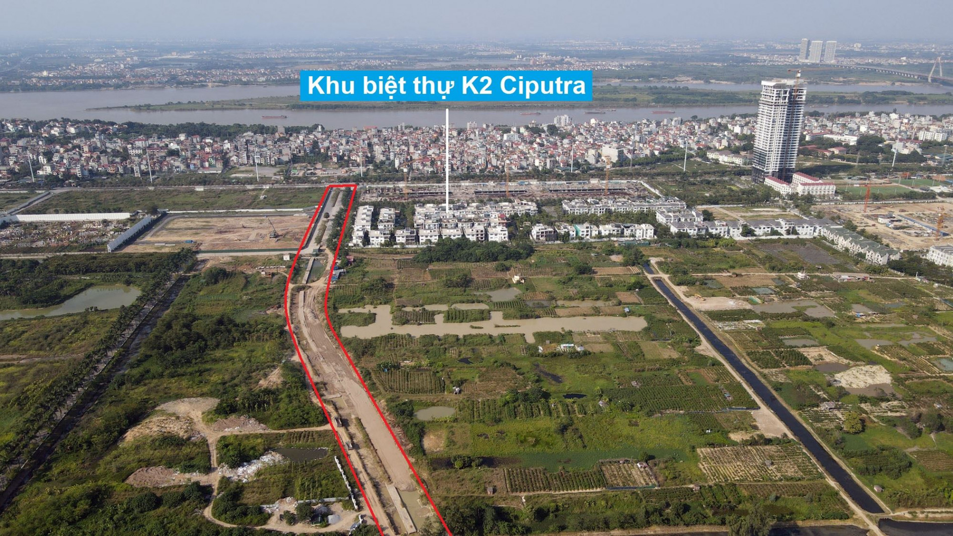Những tuyến đường đang và sẽ mở qua khu đô thị tỷ USD Ciputra