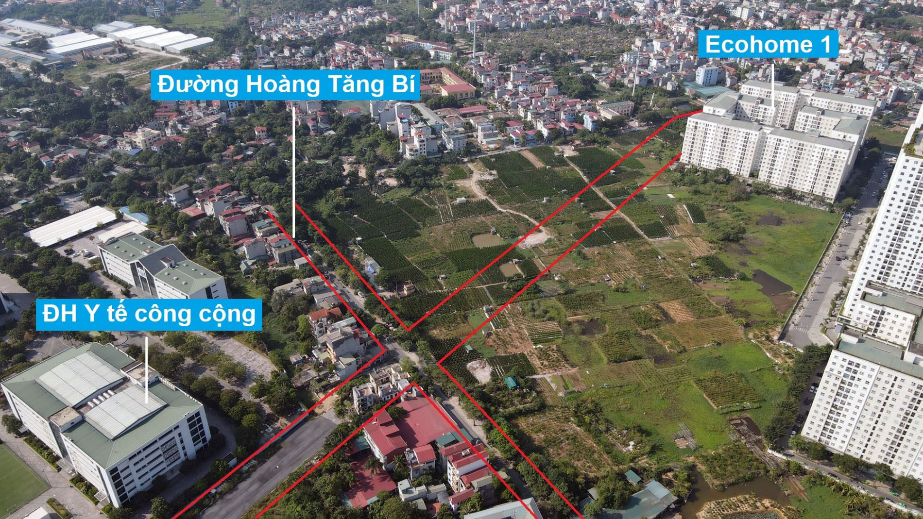 Đường sẽ mở theo quy hoạch ở phường Xuân Đỉnh, Bắc Từ Liêm, Hà Nội (phần 4)