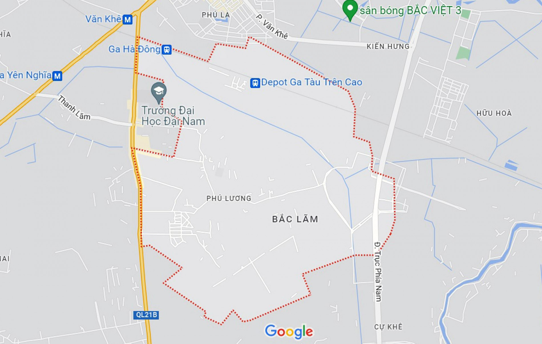 Đường sẽ mở theo quy hoạch ở phường Phú Lương, Hà Đông, Hà Nội (phần 3)