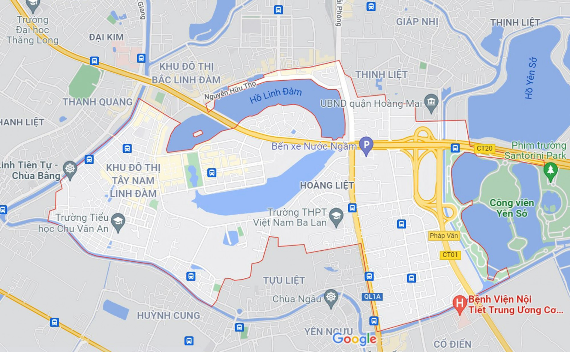 Đường sẽ mở theo quy hoạch ở phường Hoàng Liệt, Hoàng Mai, Hà Nội (phần 9)