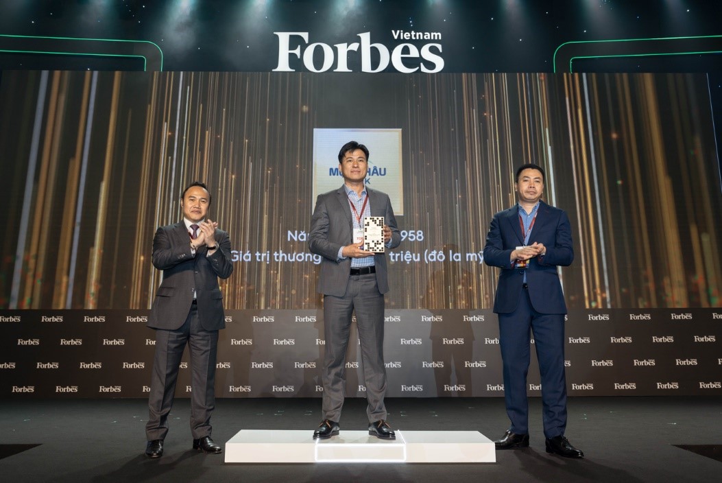 Vinamilk thương hiệu duy nhất trong top 25 thương hiệu F&amp;B dẫn đầu của Forbes Việt Nam