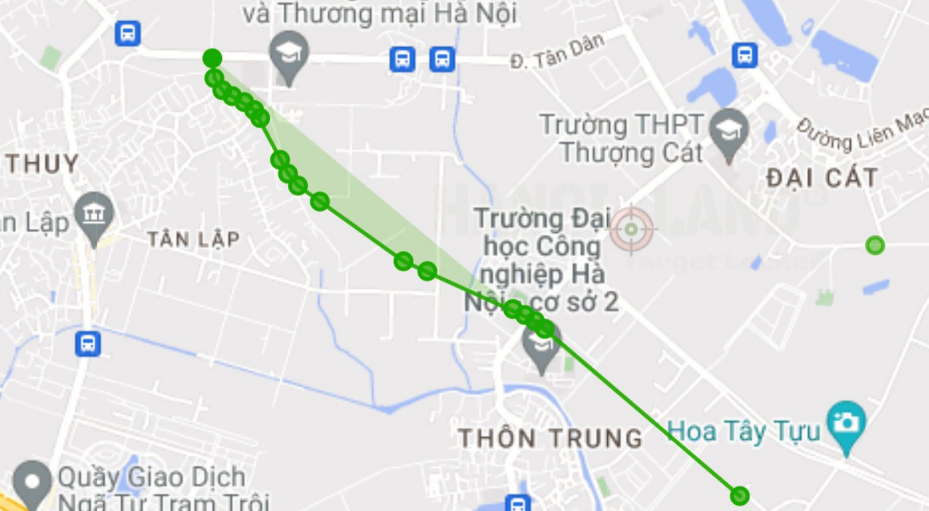 Đường sẽ mở theo quy hoạch ở phường Tây Tựu, Bắc Từ Liêm, Hà Nội (phần 4)