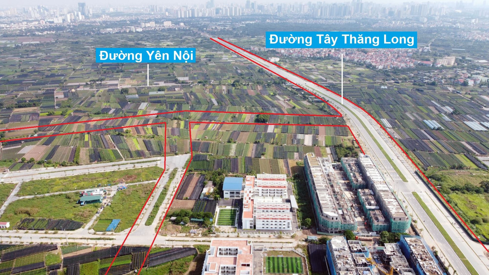 Đường sẽ mở theo quy hoạch ở phường Tây Tựu, Bắc Từ Liêm, Hà Nội (phần 4)