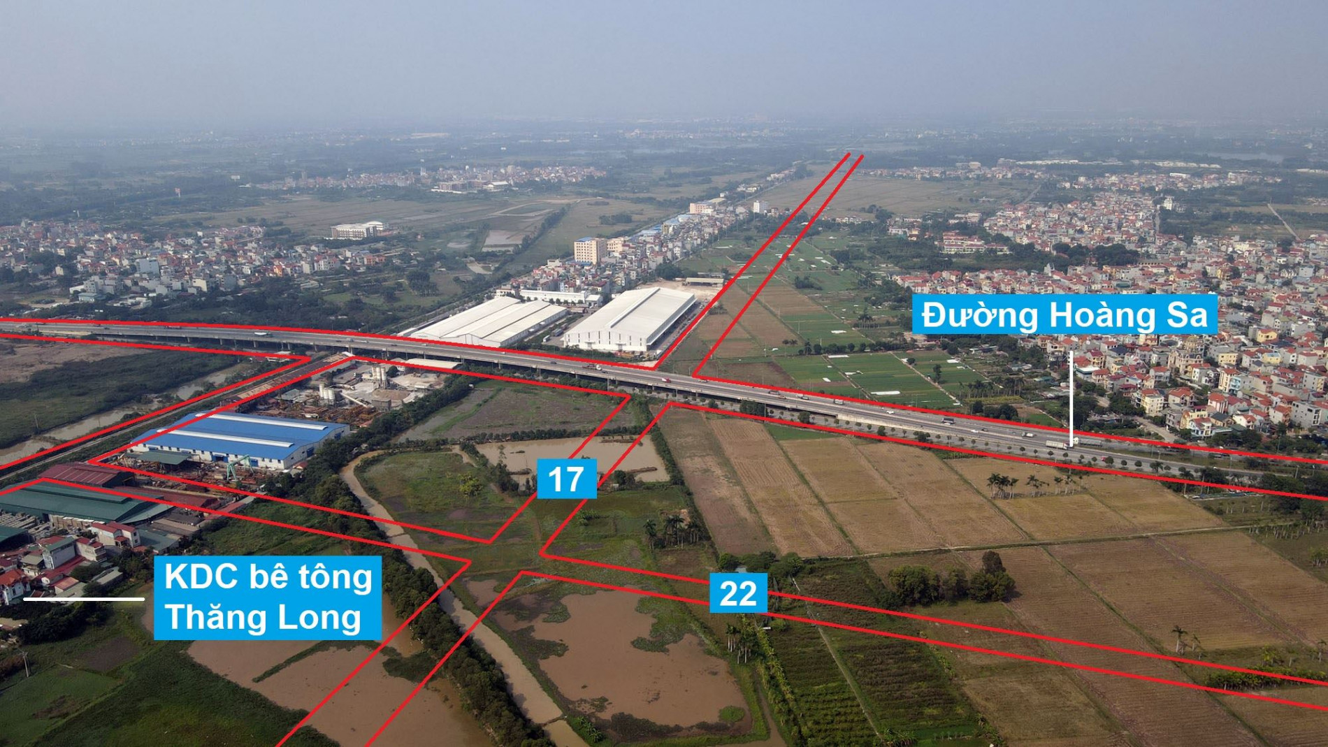 Đường sẽ mở theo quy hoạch ở xã Hải Bối, Đông Anh, Hà Nội (phần 7)