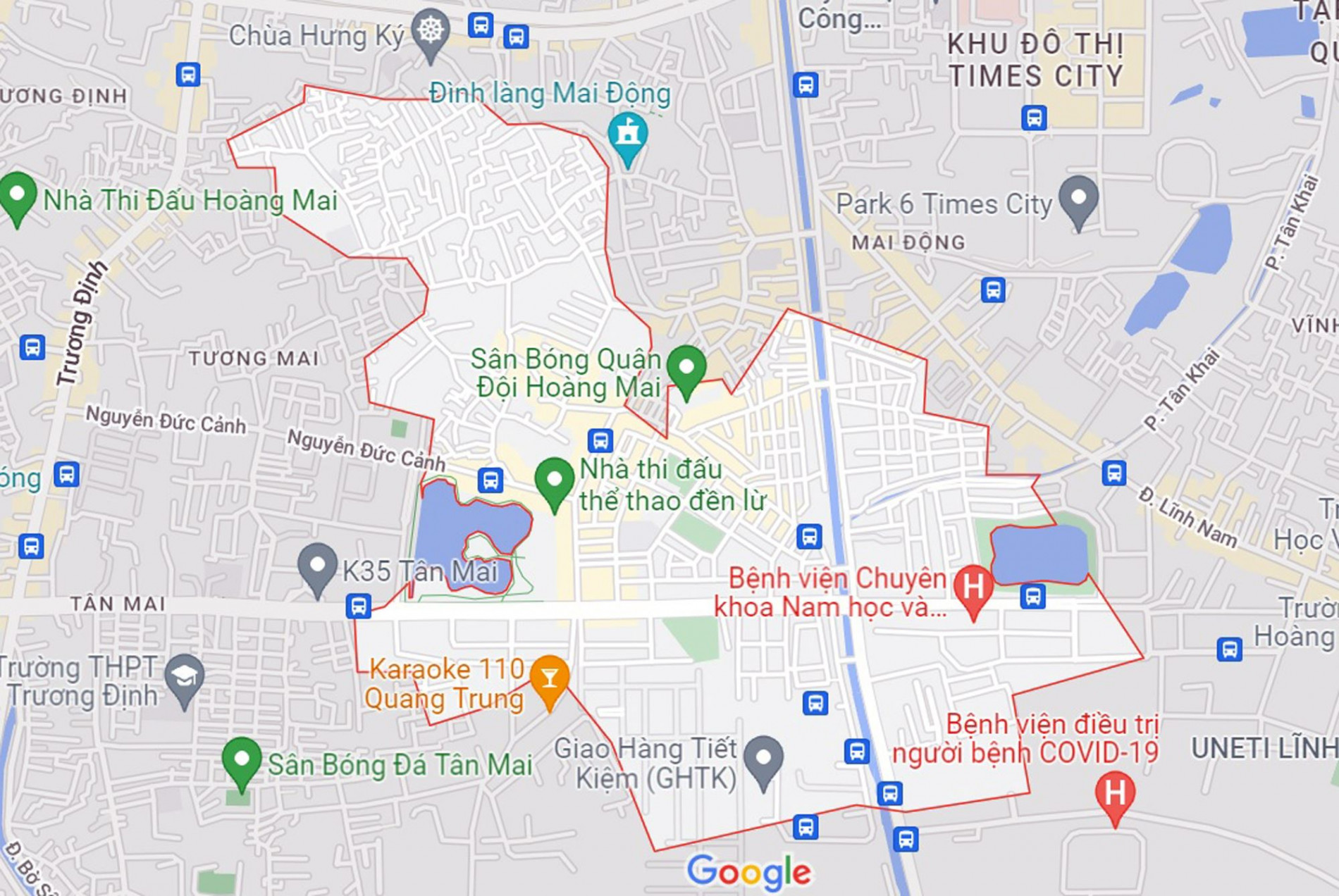 Đường sẽ mở theo quy hoạch ở phường Hoàng Văn Thụ, Hoàng Mai, Hà Nội (phần 3)