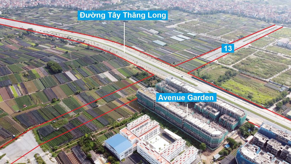 Đường sẽ mở theo quy hoạch ở phường Tây Tựu, Bắc Từ Liêm, Hà Nội (phần 5)