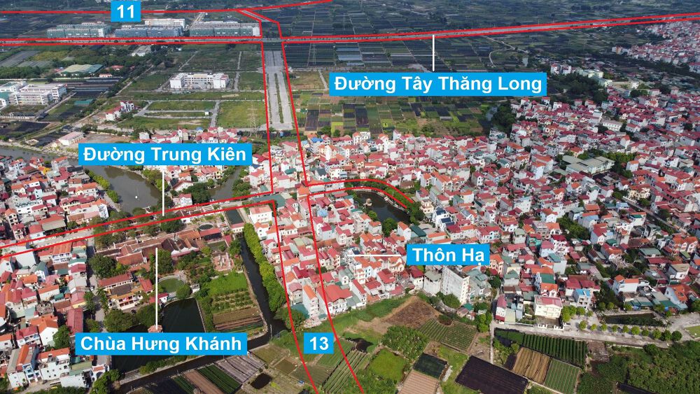 Đường sẽ mở theo quy hoạch ở phường Tây Tựu, Bắc Từ Liêm, Hà Nội (phần 5)