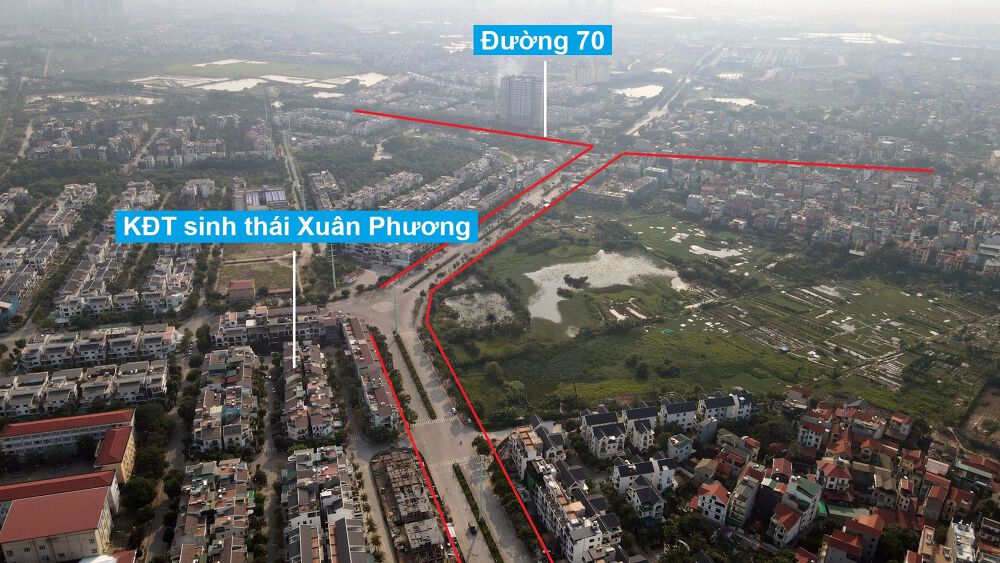 Đường sẽ mở theo quy hoạch ở xã Vân Canh, Hoài Đức, Hà Nội (phần 6)