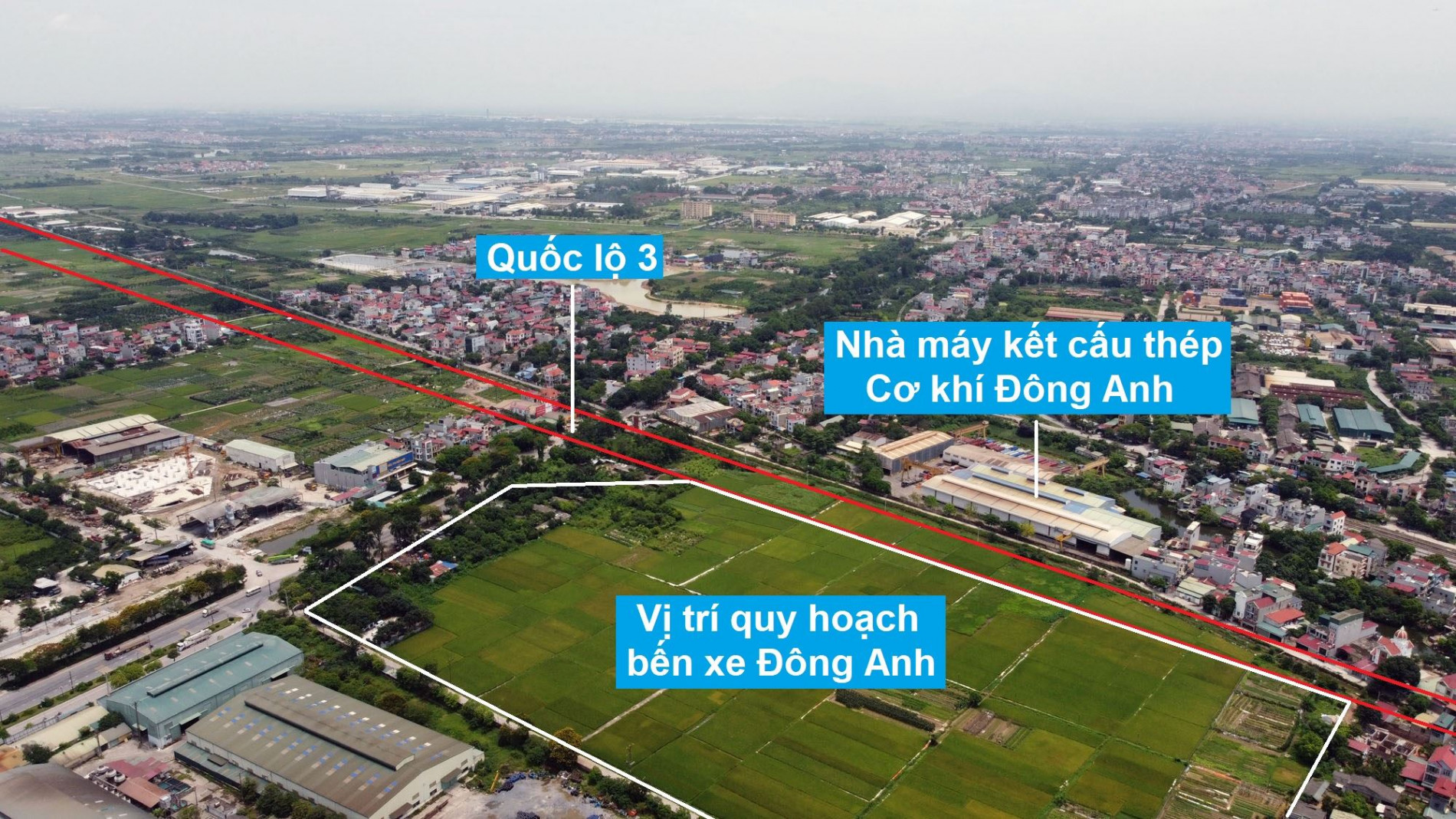Đường sẽ mở theo quy hoạch ở xã Uy Nỗ, Đông Anh, Hà Nội (phần 11)