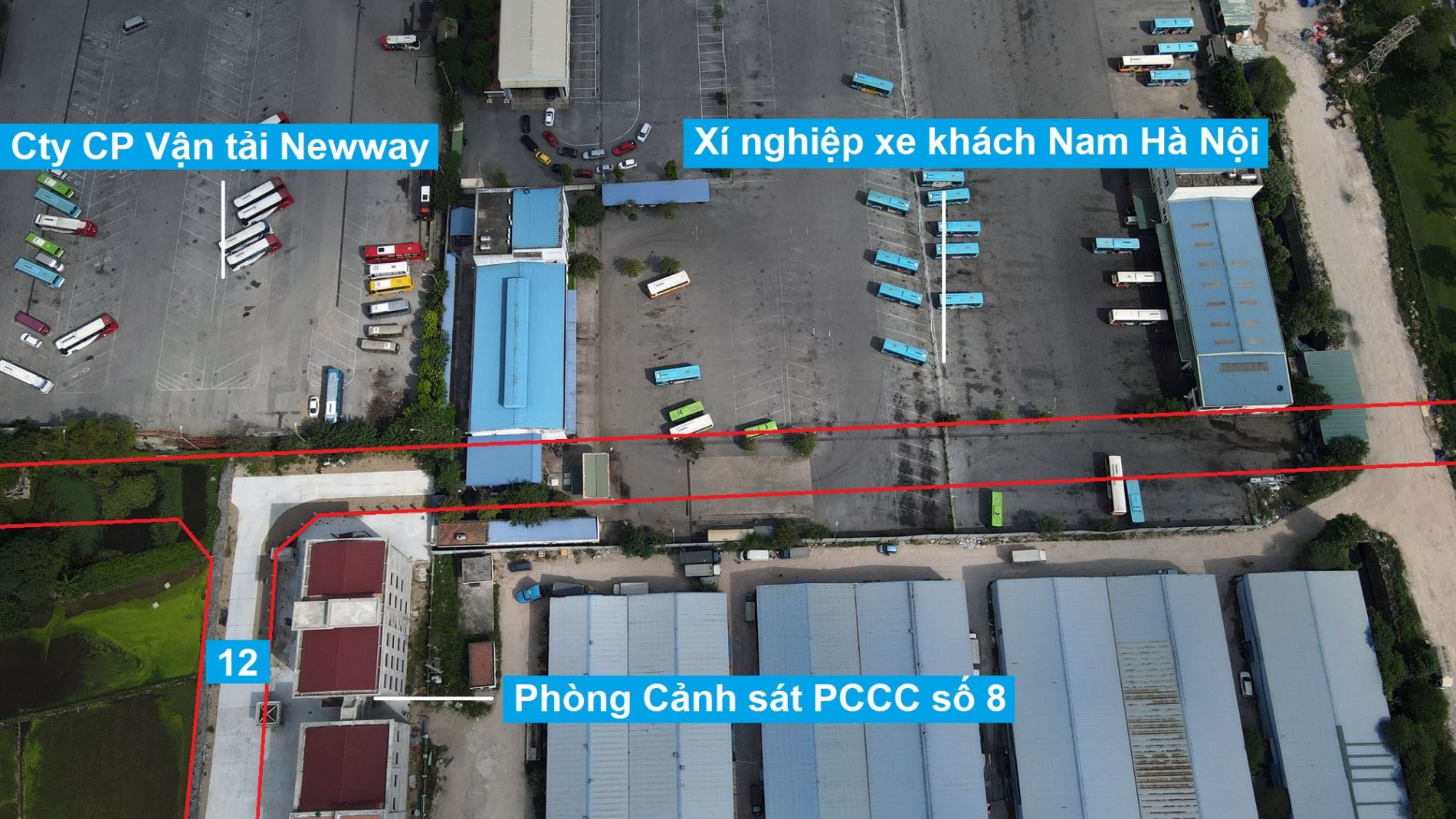 Đường sẽ mở theo quy hoạch ở phường Hoàng Văn Thụ, Hoàng Mai, Hà Nội (phần 4)