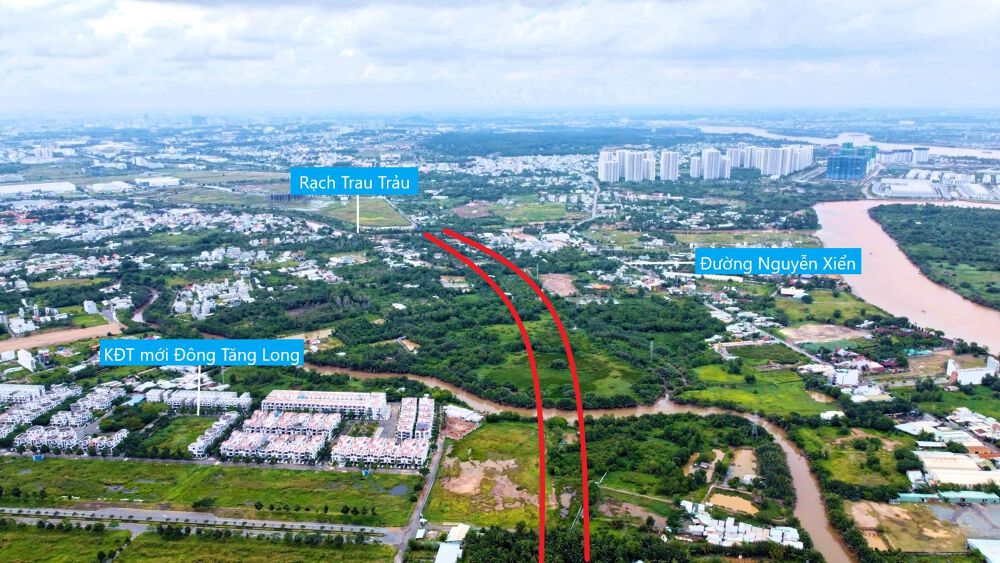 4 tuyến đường sẽ mở qua khu đô thị Đông Tăng Long, TP Thủ Đức