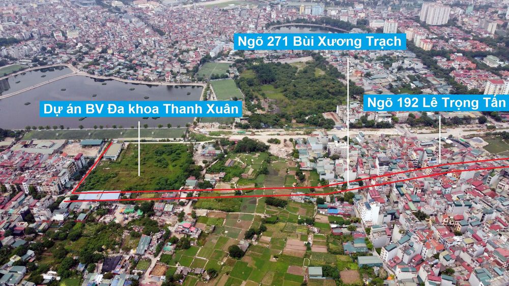 Đường sẽ mở theo quy hoạch ở phường Định Công, Hoàng Mai, Hà Nội (phần 7)