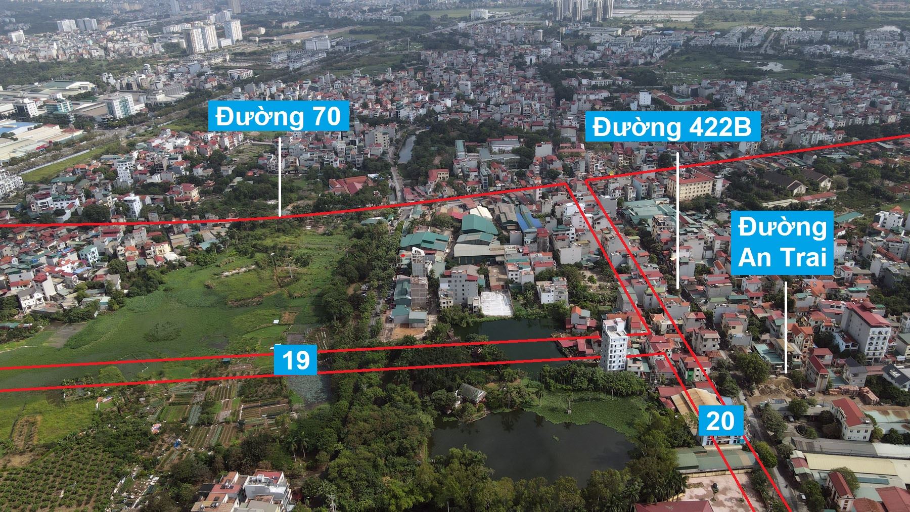 Đường sẽ mở theo quy hoạch ở xã Vân Canh, Hoài Đức, Hà Nội (phần 7)