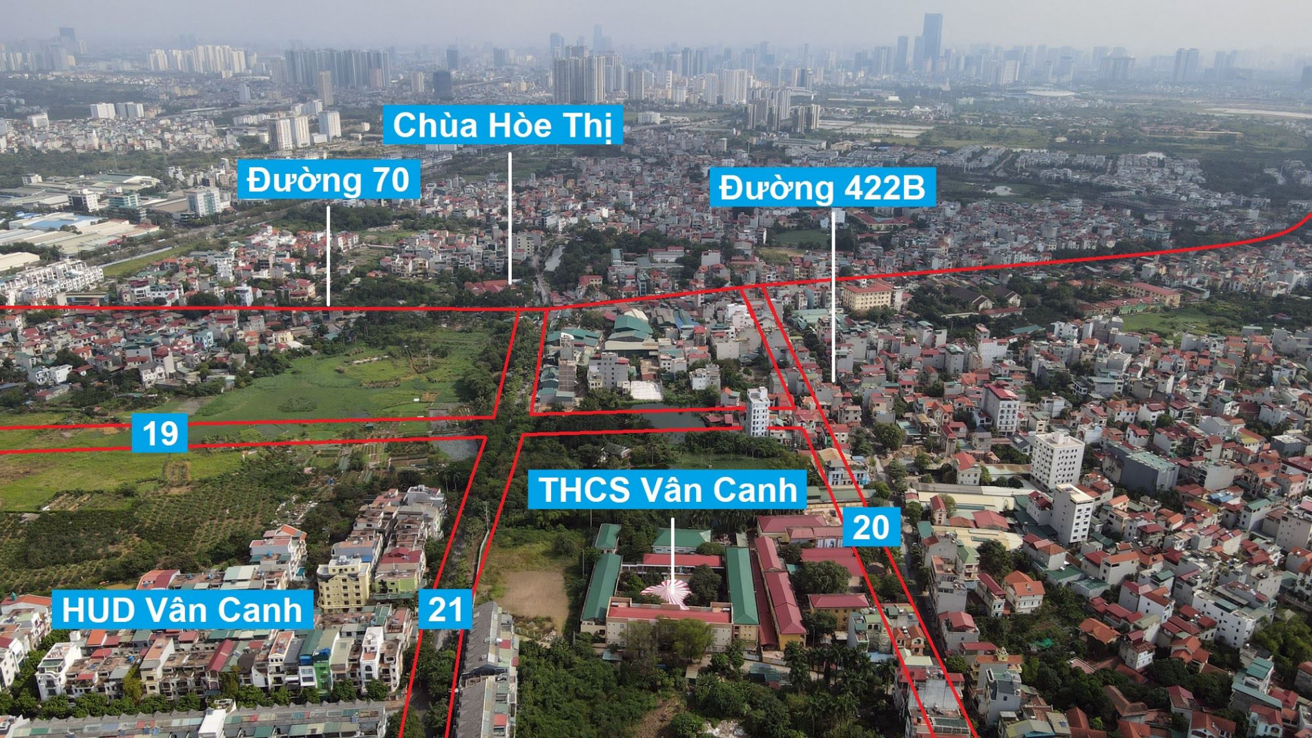 Đường sẽ mở theo quy hoạch ở xã Vân Canh, Hoài Đức, Hà Nội (phần 7)