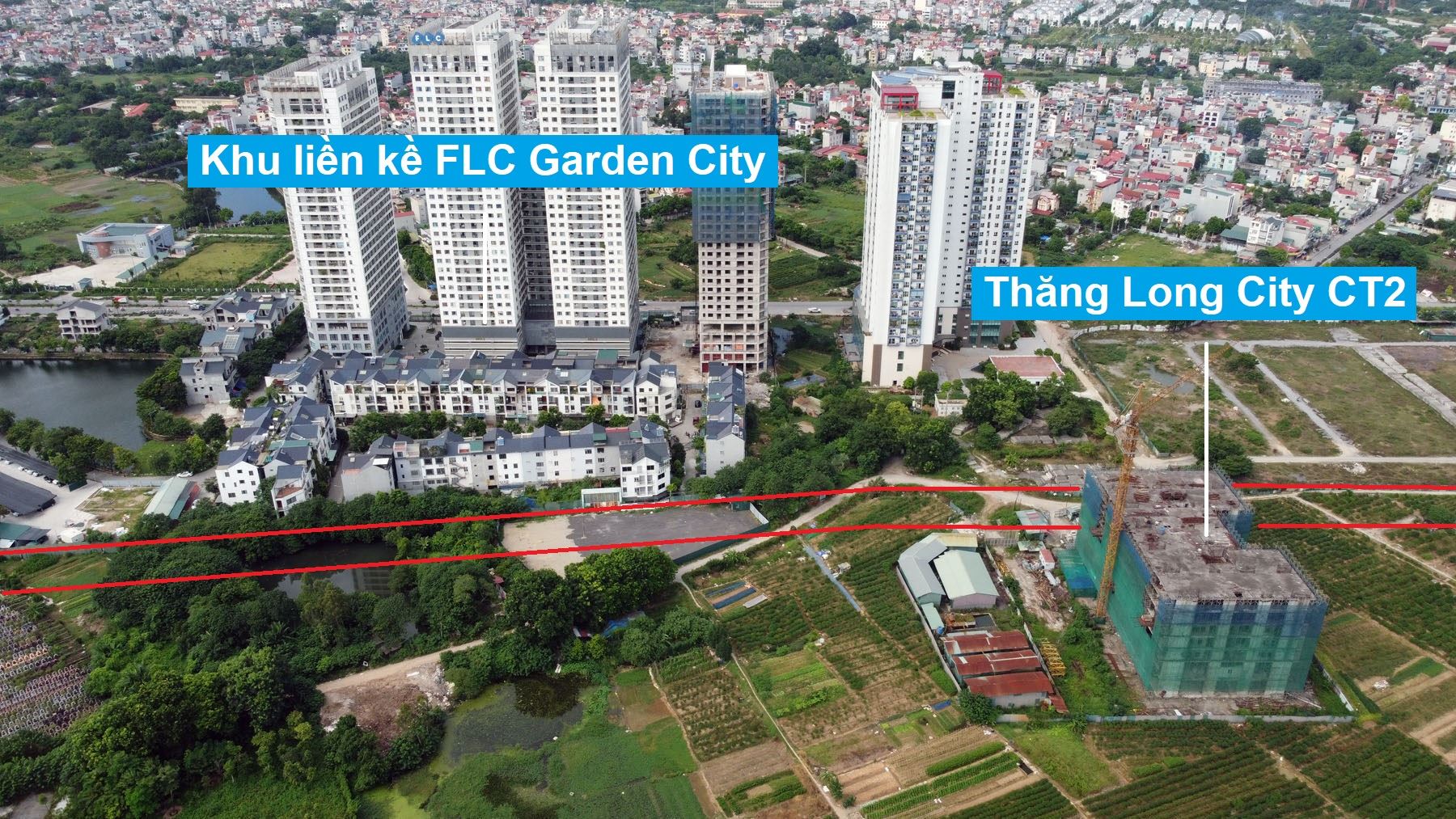 Đường sẽ mở theo quy hoạch ở phường Đại Mỗ, Nam Từ Liêm, Hà Nội (phần 2)