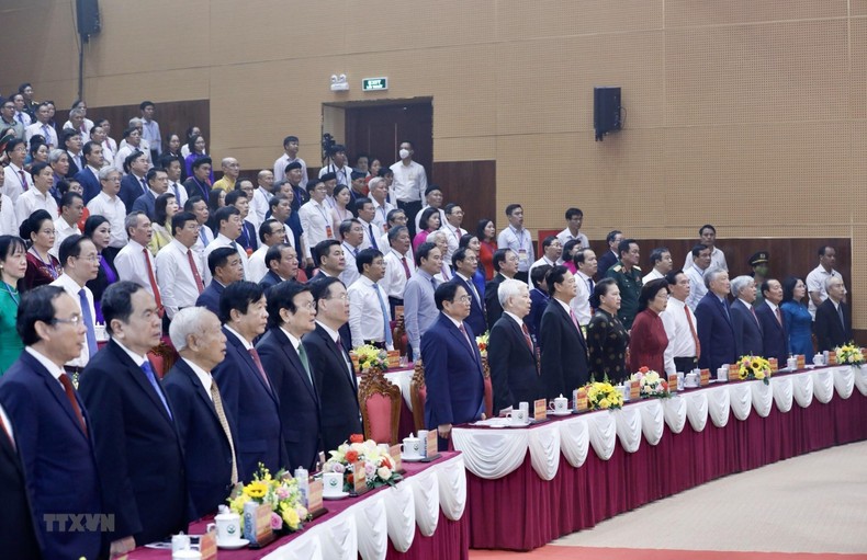 [Ảnh] Thủ tướng dự Lễ kỷ niệm 100 năm Ngày sinh Thủ tướng Võ Văn Kiệt ảnh 2