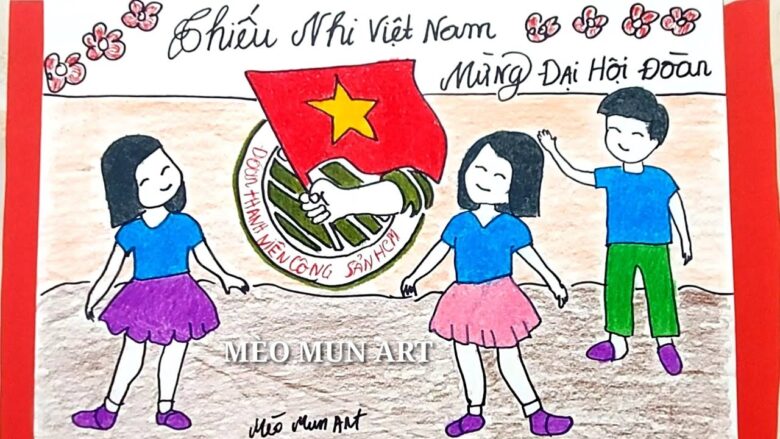 Tham gia đại hội Đoàn, các em thiếu nhi Việt Nam đã tranh tài với nhau trong cuộc thi vẽ tranh tuyệt đẹp. Hãy xem hình ảnh để khám phá tài năng và trí tưởng tượng tuyệt vời của các em nhé!