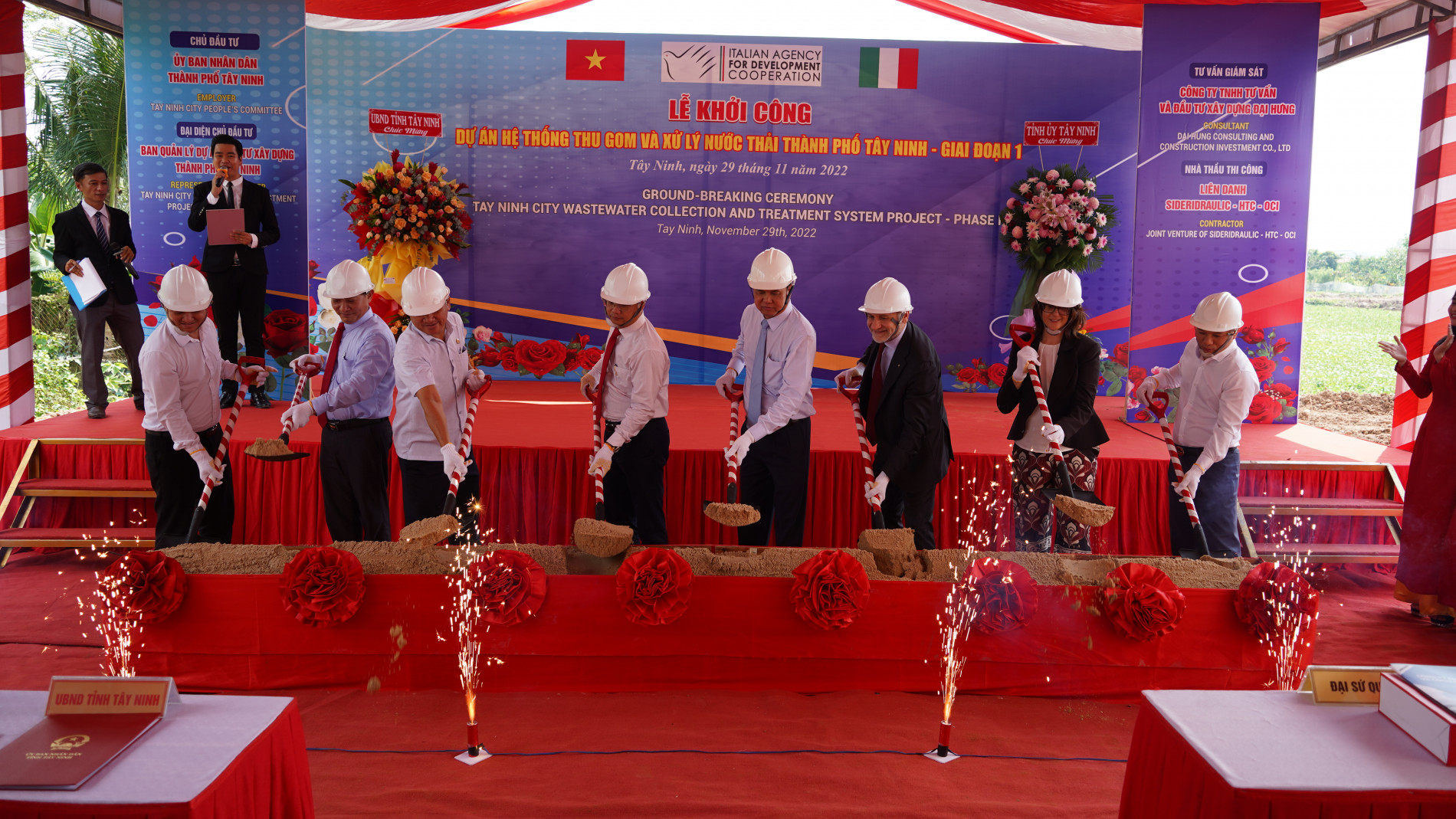 Tây Ninh khởi công dự án thu gom và xử lý nước thải hơn 13 triệu euro - ảnh 2
