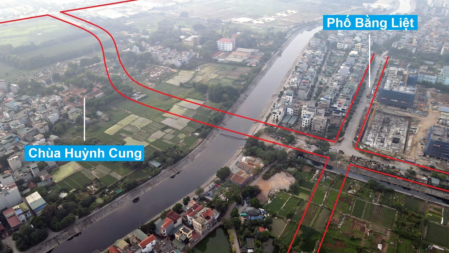 Những tuyến đường đang và sẽ mở qua khu đô thị mới Tây Nam Linh Đàm