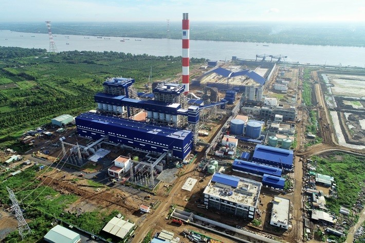 Toàn cảnh Nhà máy Nhiệt điện Sông Hậu 1.