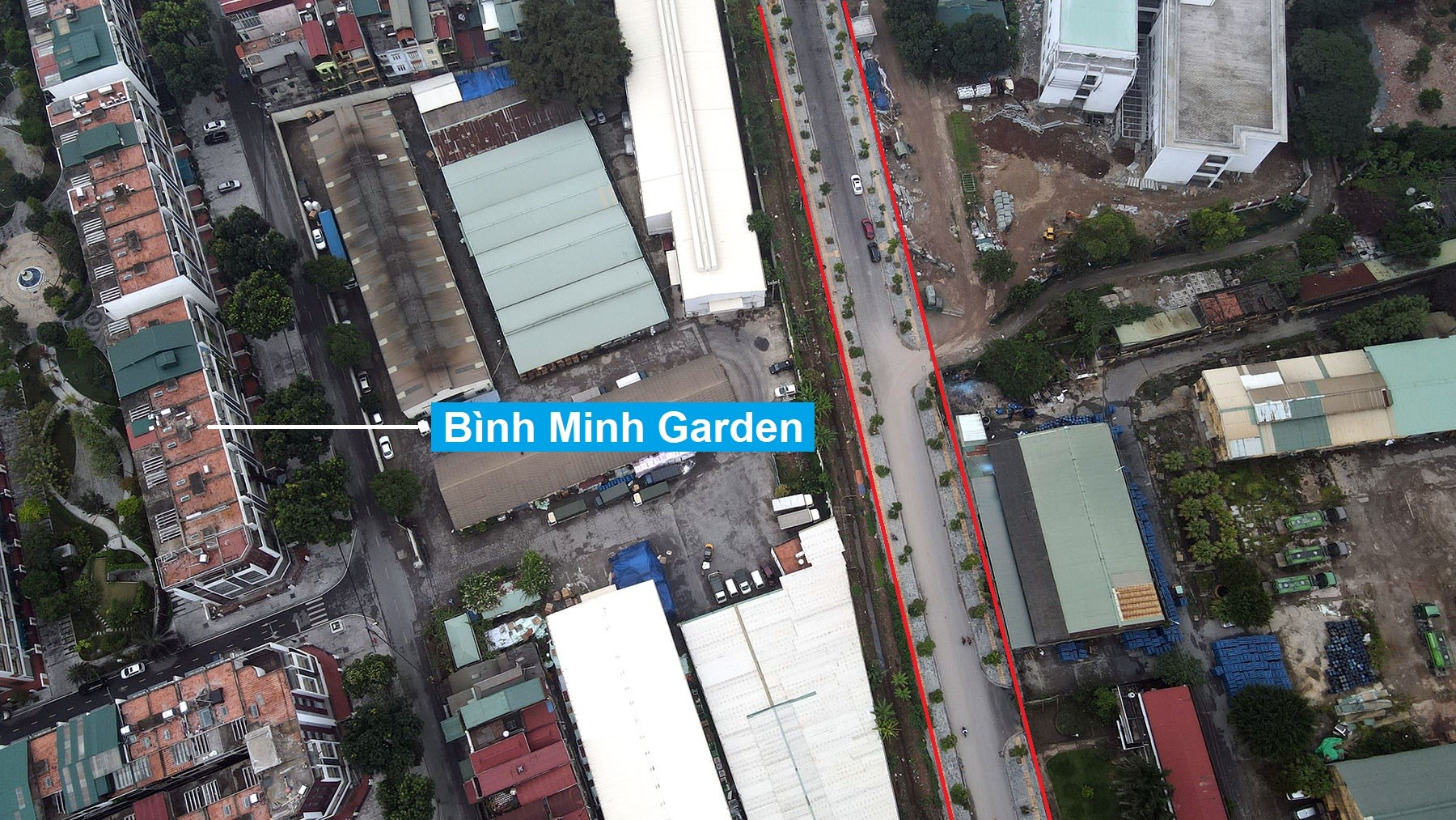 Những tuyến đường đang và sẽ mở qua khu nhà ở Bình Minh Garden