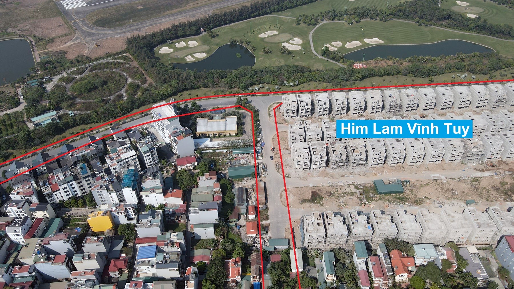 Những tuyến đường đang và sẽ mở qua khu nhà ở Him Lam Vĩnh Tuy