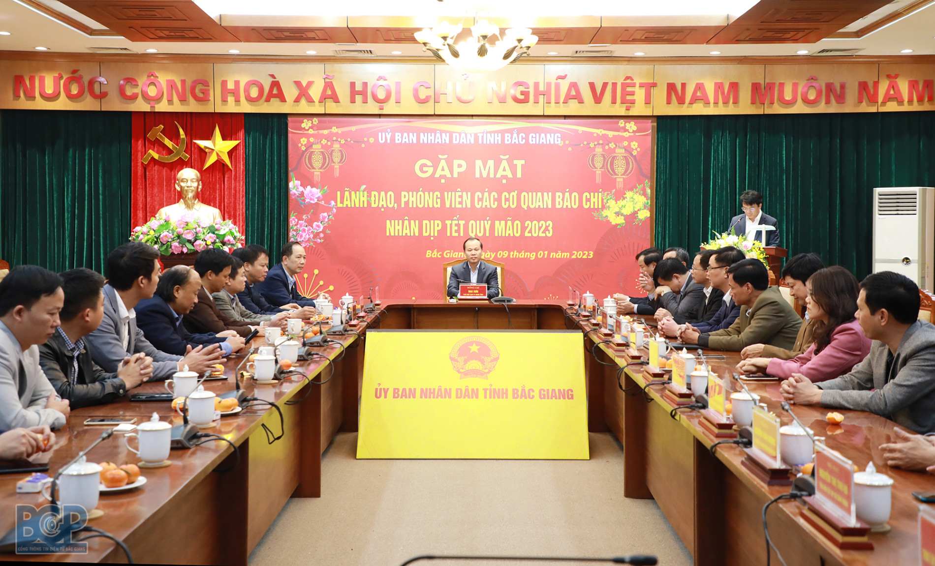 Bắc Giang gặp mặt các cơ quan báo chí, truyền thông nhân dịp đón Xuân Quý Mão 2023