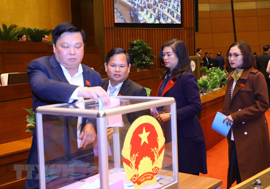 Quốc hội họp bất thường để xem xét nội dung về công tác nhân sự | Chính trị | Vietnam+ (VietnamPlus)