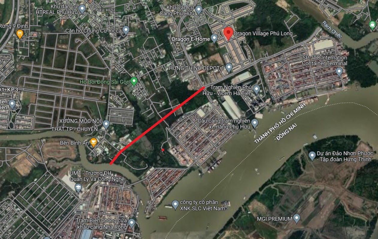 Ba tuyến đường sẽ mở theo quy hoạch qua khu đô thị Dragon Village tại TP Thủ Đức
