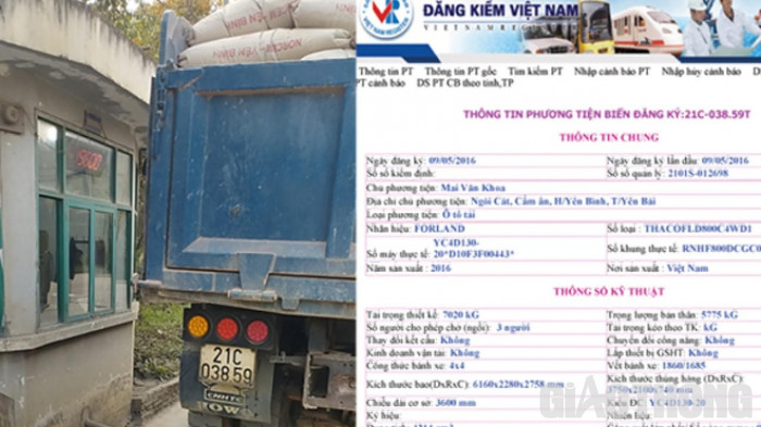 Yên Bái: Công ty xi măng Yên Bình ngang nhiên tiếp tay xe chở quá tải 2