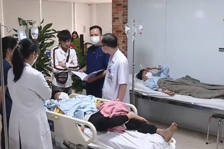 4 công nhân ngộ độc khí Methanol trong khu công nghiệp ở Bắc Ninh - 1