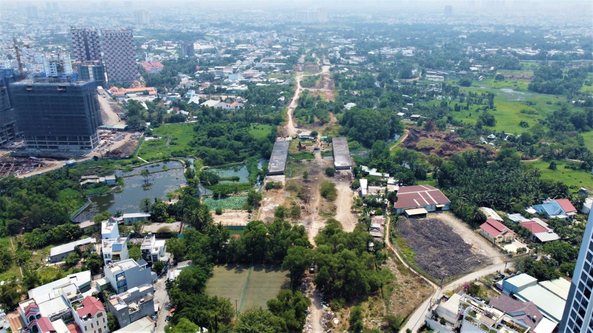 Toàn cảnh đoạn vành đai 2 sẽ mở nối đường Phạm Văn Đồng - nút giao Gò Dưa