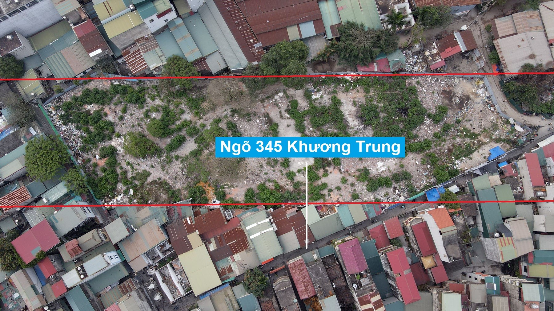 Những khu đất có thể thu hồi để làm vành đai 2,5 đoạn Nguyễn Trãi - Đầm Hồng vừa được Hà Nội duyệt đầu tư