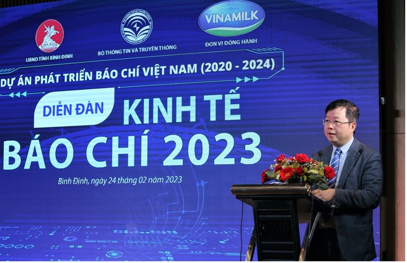 Dự án phát triển báo chí Việt Nam và Diễn đàn Kinh tế báo chí 2023 ảnh 1
