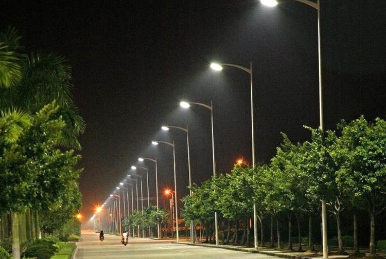 Gói thầu Xây lắp hệ thống chiếu sáng tại huyện Long Điền, tỉnh Bà Rịa - Vũng Tàu đã chọn được nhà thầu. Ảnh minh họa: Song Lê