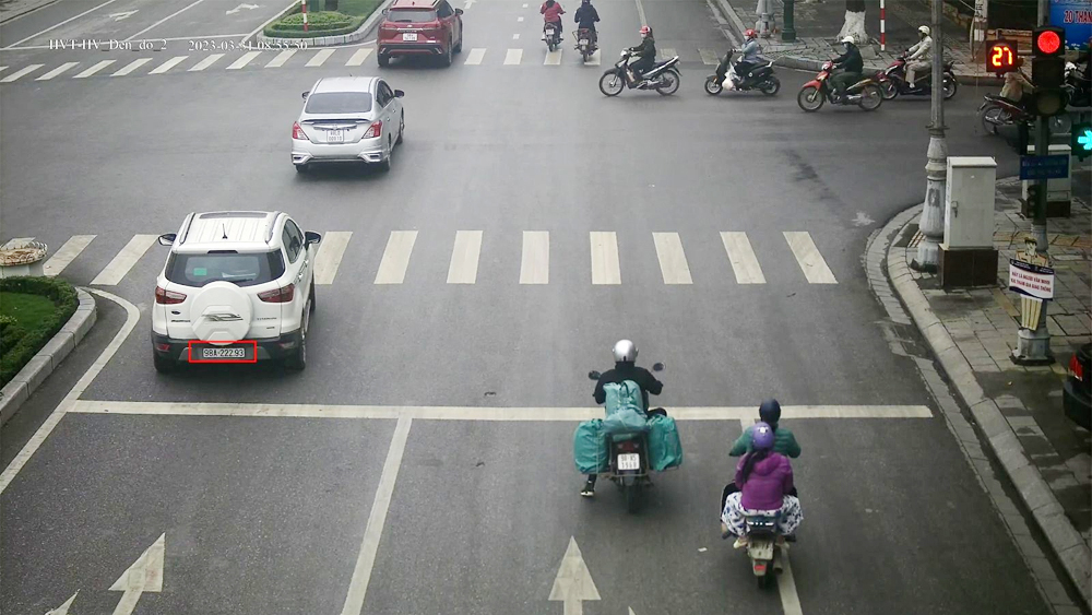 phương tiện, bị phạt, camera, giám sát, giao thông, TP Bắc Giang