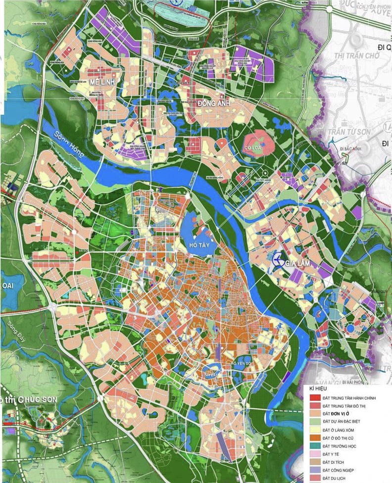 Phát triển Hà Nội theo hướng đô thị xanh, thông minh và hiện đại