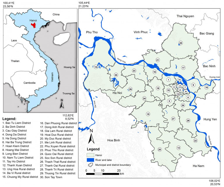 Thực trạng ngập úng đô thị Hà Nội giai Đoạn 2012-2022 - Tạp chí Kiến Trúc