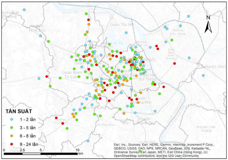 Thực trạng ngập úng đô thị Hà Nội giai Đoạn 2012-2022 - Tạp chí Kiến Trúc