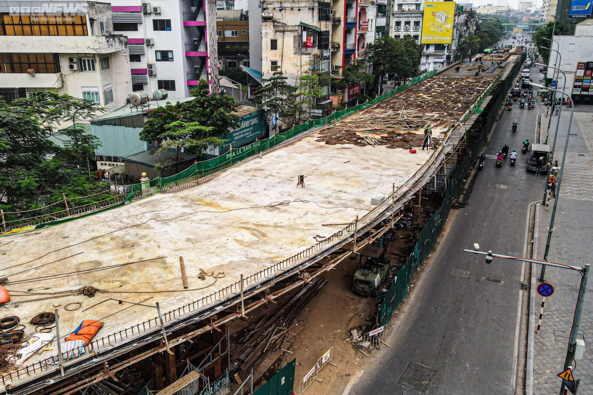 Cầu chữ C 150 tỷ đồng ở Hà Nội dần lộ diện, dự kiến thông xe tháng 6/2023 - 3